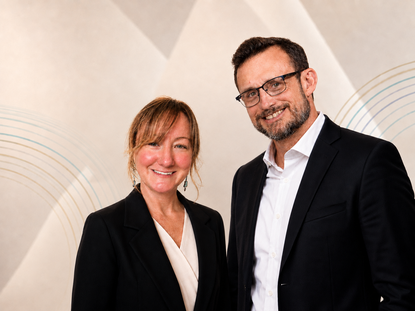 Dr. Kimberly Lasser-Chere and Chris Pollitzer, INVERSELF co-founders