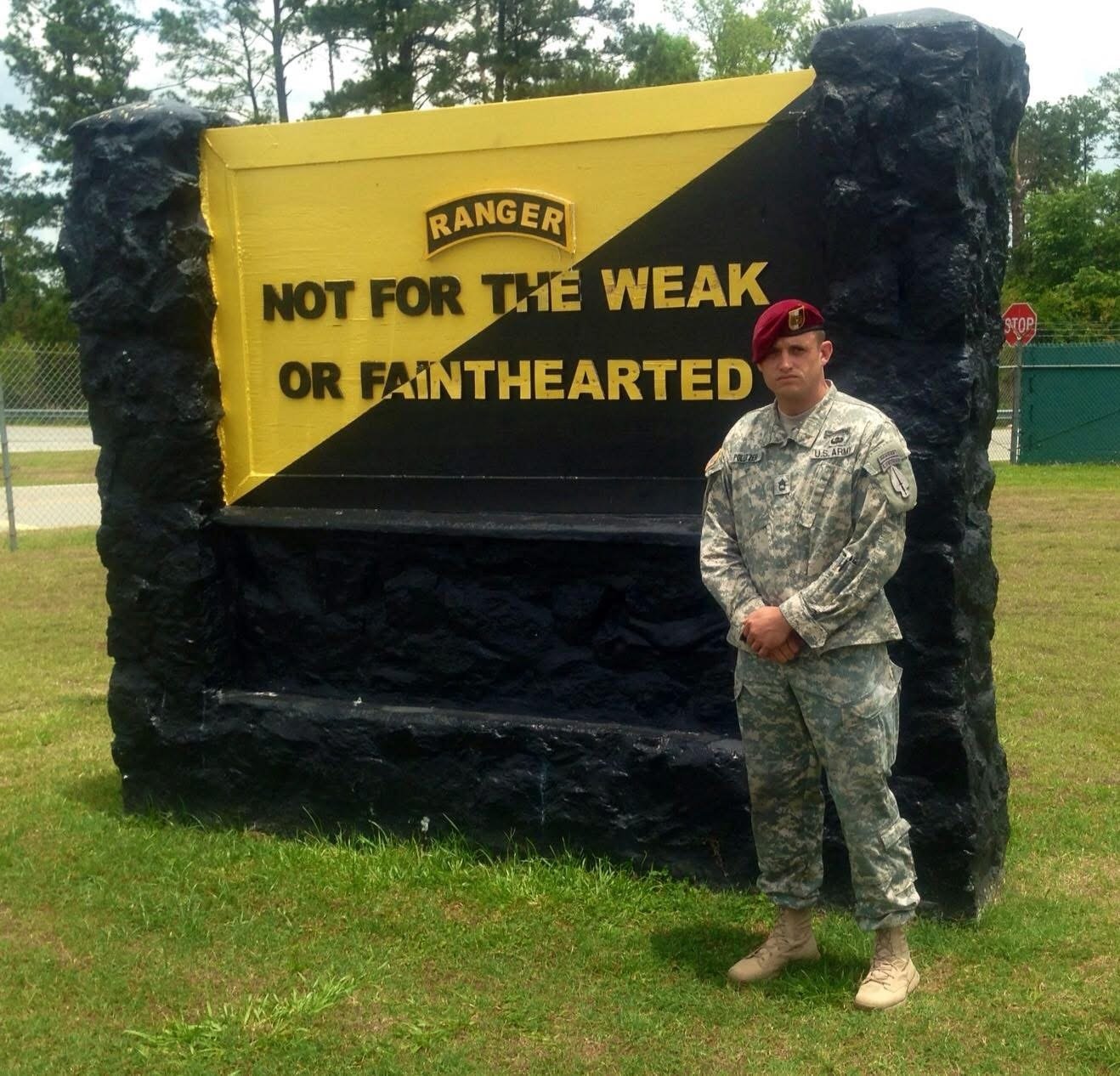 Chris Pollitzer at Ranger School