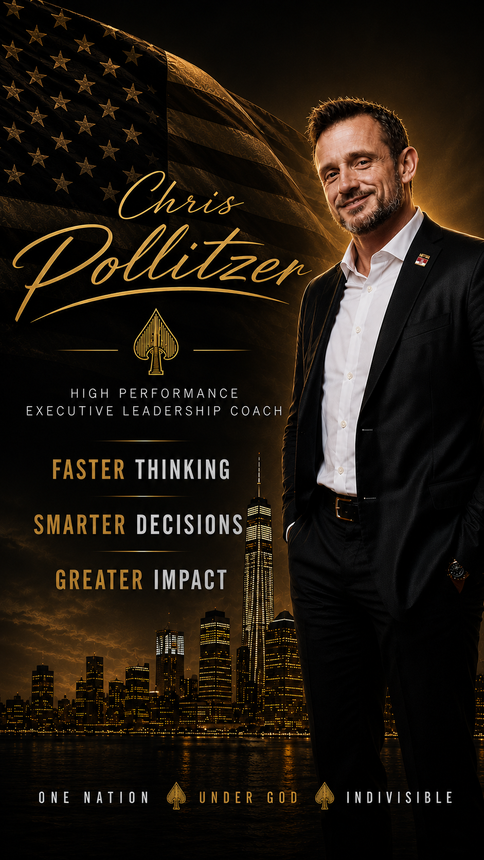 Chris Pollitzer, high-performance executive leadership coach