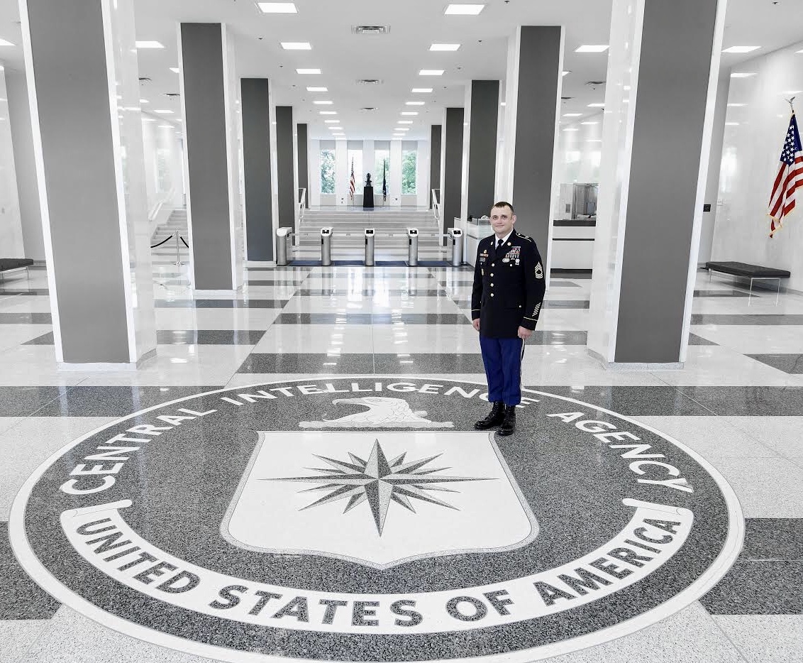 Chris Pollitzer at CIA headquarters